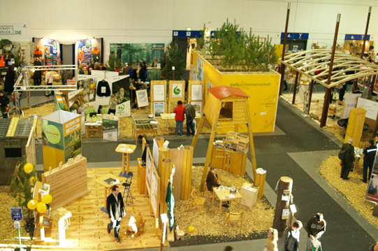 Viel zu entdecken in der Erlebnishalle Multitalent Holz